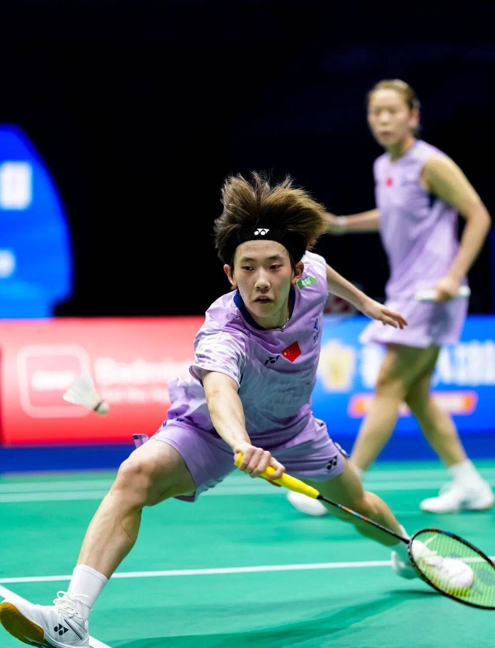 包含中国羽毛球队爆冷马来西亚羽毛球队，马琳高光表现的词条