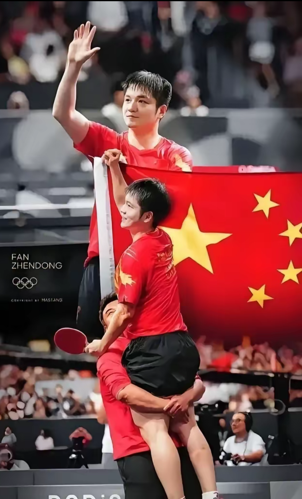 中国击败法国取得男子羽毛球胜利